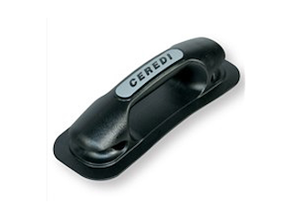 MANIGLIA BICOLORE NERO/RAL7035 Evolution bicolore