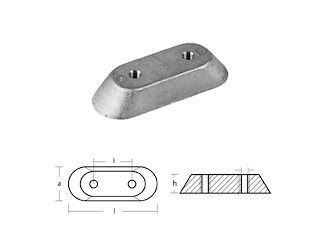 PIATRINA HONDA = 290912 Piastrina Honda 8/20 HP