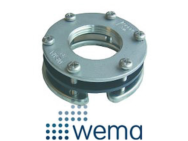 FLANGIA PER GALL.ACQUE NERE WEMA Flangia WEMA