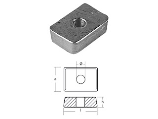 PIASTRINA MOTORE - 4T 4/9,9 HP PIASTRINA MOTORE - 4T 4/9,9 HP