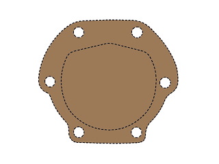 COPERCHIO POMPA Guarnizione ST134/ST135