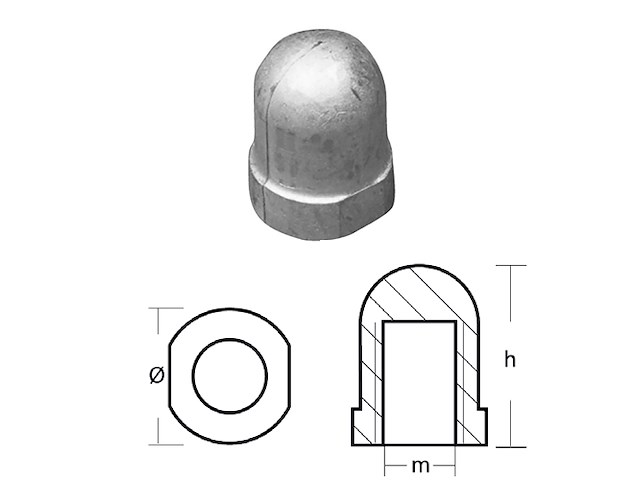 DADO RENAULT ASSI DIA 28-34 Dado per Asse