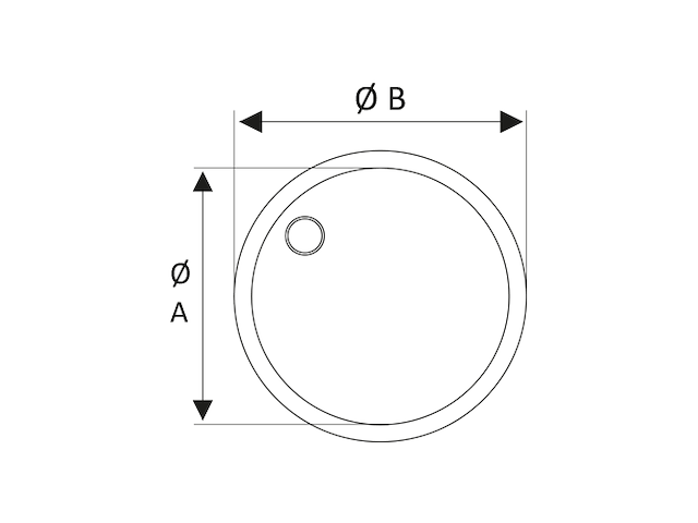 LAVELLO TONDO Lavello tondo inox