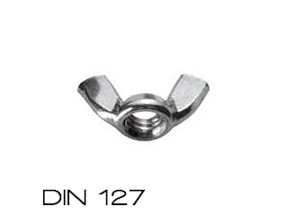 DIN 315 M3 Dadi ad aletta