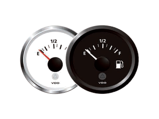 IND. LIVELLO 240/30 NERO VDO Indicatore 52 mm(240-33.5 Ohm)