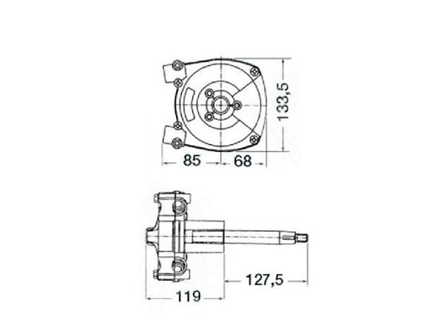 T71FC SCATOLA Sistema di guida T71FC