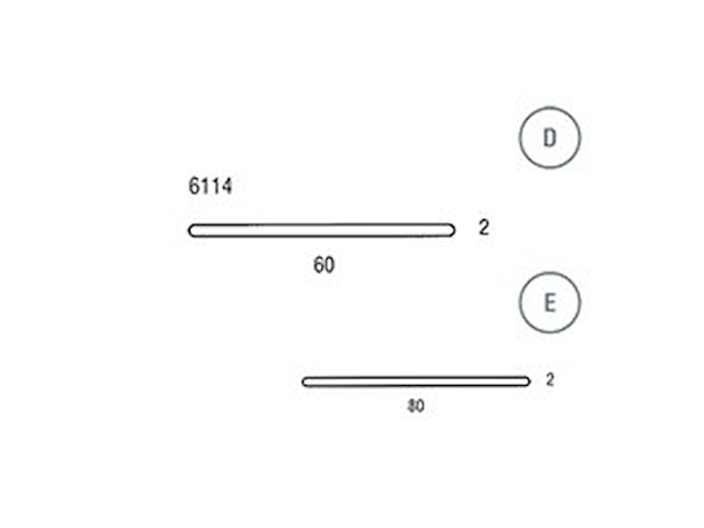 PROFILO GOMMA G. RAL7038 Profili in gomma
