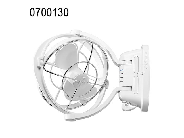 VENTILATORE CAFRAMO MOD. SIROCCO II NERO 12/24V Ventilatori