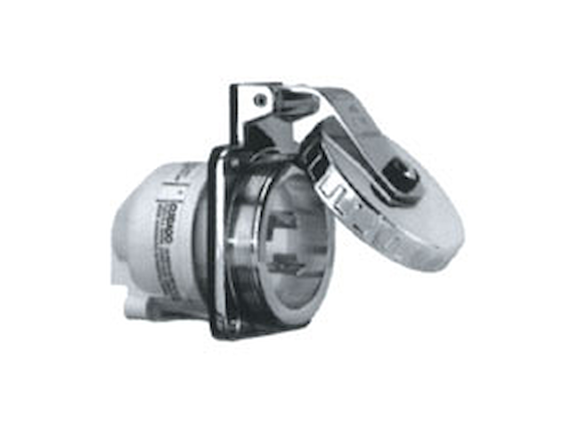 PRESA INOX   16A Presa banchina inox 16AH