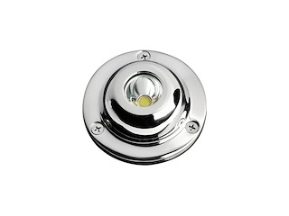 FARETTO A LED SUBACQUEO 5W BLU Luce subaquea Inox Plancette
