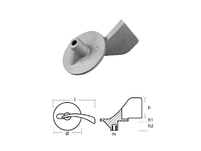 PINNA PER MOTORI - SERIE - BEST 800/S1000 Pinna per motori