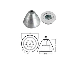 OGIVA QUICK PER ELICA BTQ250 Ogiva Quick Conica