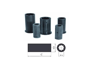 BOCCOLA GOMMA D.30 Boccole a collo in gomma