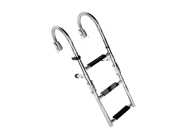 SCALETTA INOX COPERTA 4GR Scaletta pieghevole corrimano