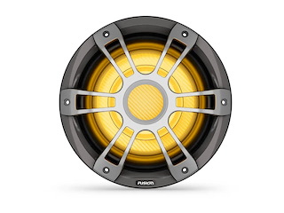 FUSION Subwoofer Nautico SG-SL103SPG da 10 600W con griglia Grigia Luci LED 010-02774-11