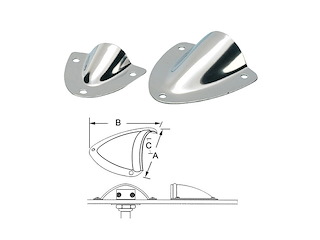 CUFFIA INOX SCARICO Cuffia copriscarico Inox