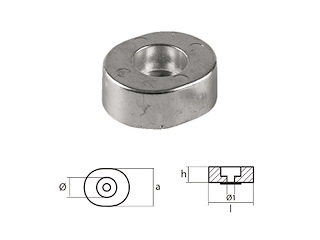 RONDELLA PICCOLA KAMEWA Rondella ovale Kamewa