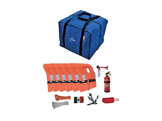 BORSONE CON DOTAZIONE DI SICUREZZA 4 PERSONE ENTRO 6MG/100N Borsone + dotazioni entro 6MG