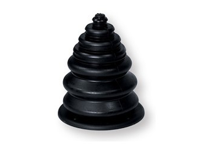 CUFFIA PASSAGUIDA NERA Soffietto passacavi