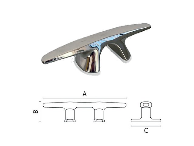 BITTA BULL DOG 250MM Bitte modello Bull Dog