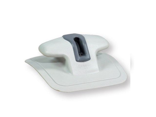 BITTA CON STROZZASCOTTE PVC RAL7046 Bitta con strozzascotte