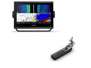 GARMIN GPSMAP 923XSV ecoscandaglio SideVu ClearVu CHIRP con GT51M-TM con Mistery Box