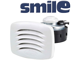 MARCO SM1 12V tromba incasso con griglia bianca, blister Cod.13210122