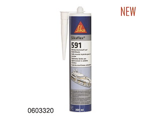 SIKAFLEX 591 300ML NERO Sigillante Sikaflex 591/291