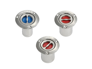 TAPPO ACQUA INOX D.35 Tappi di rifornimento dritti