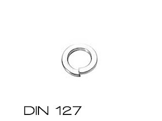 DIN 127 M10 Rondelle grower