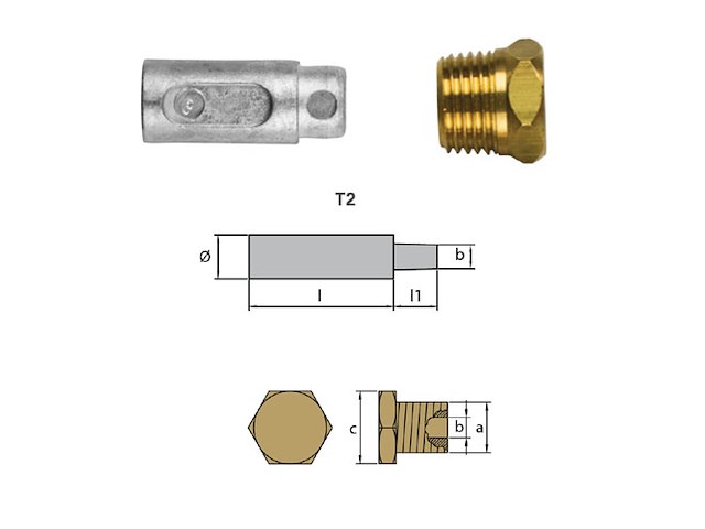 TAPPO PER 292350 Anodo Scambiatore con tappo