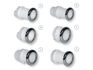 BOCCOLA 107X42 C/P.G.FLANGIA INOX Boccola scarico flangia inox