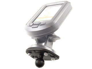 RAM MOUNT Supporto pluriforo RAM-MOUNT RAM-B-107-1BU per barca o GPS Garmin nautico