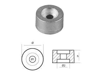 RONDELLA IN ALLUMINIO PER MOTORI HONDA Rondella Honda