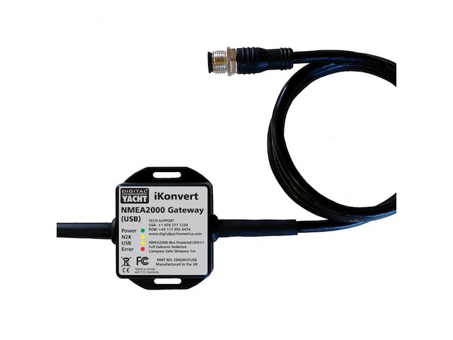 DIGITAL YACHT iKonvert USB Convertitore da NMEA2000 a PC tramite USB Cod.ZDIGIKVTUSB